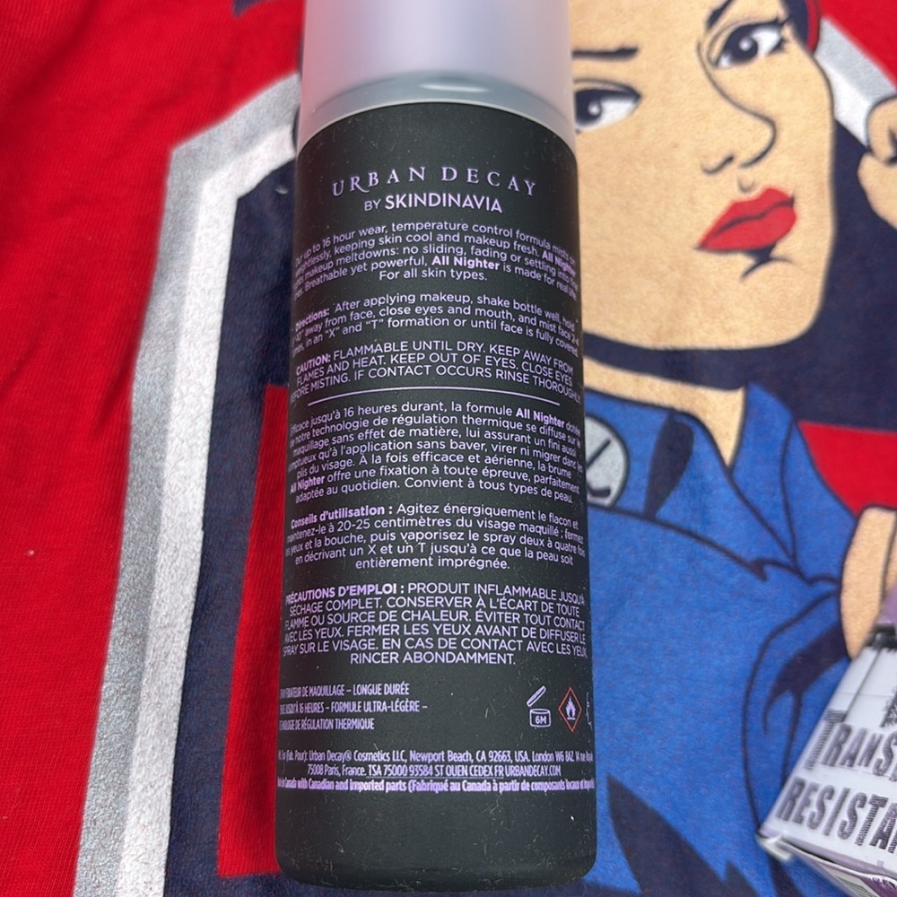 Skindinavia X Urban Decay All Nighter Long Lasting Makeup Setting Spray. $30x3 - Picture 7 of 7